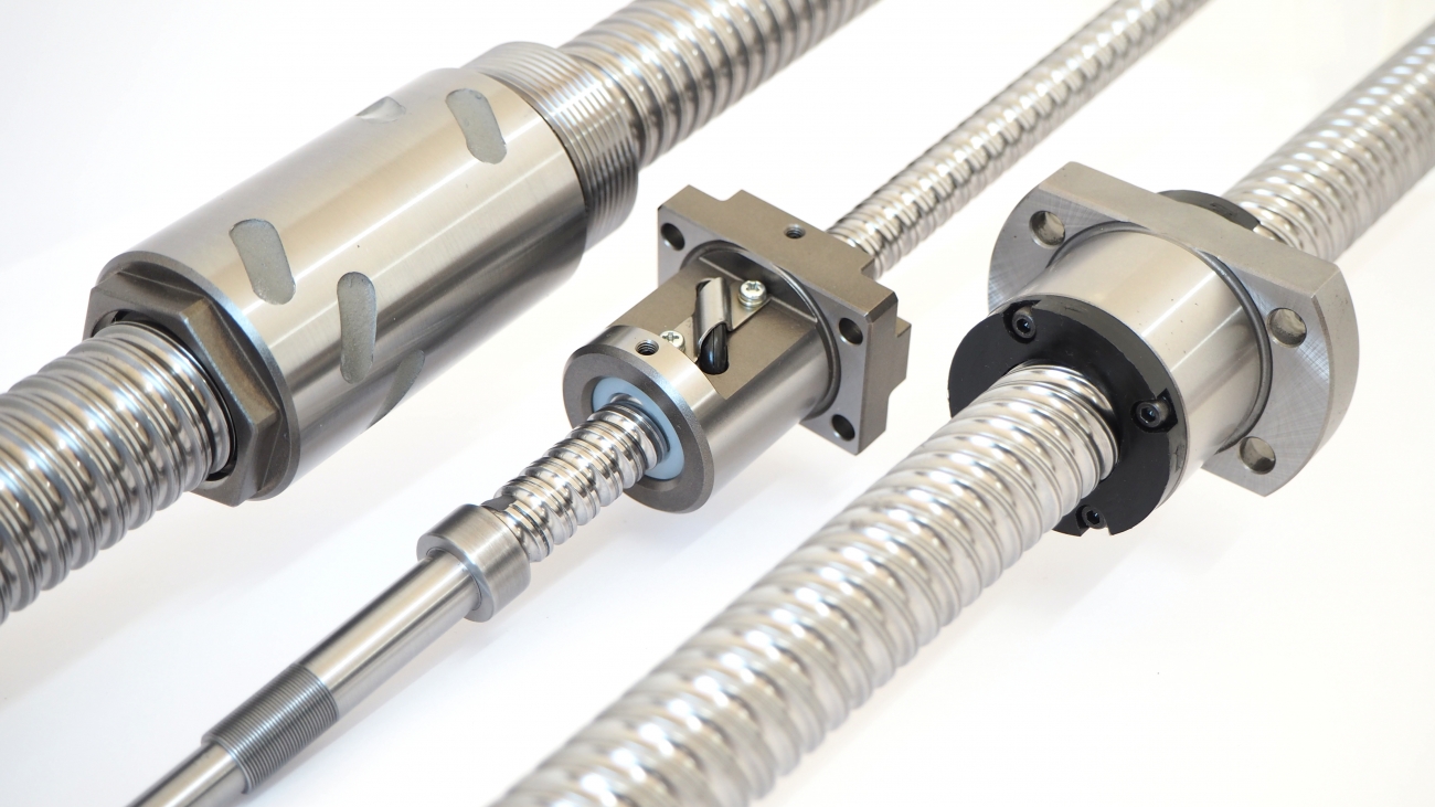 高精度轉造滾珠螺桿